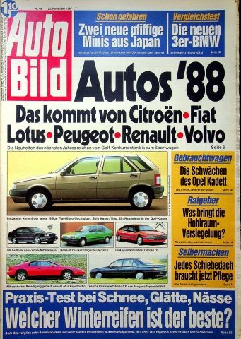 Auto bild 1987 - auto,