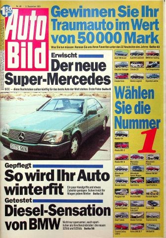 Auto bild 1991 - auto,