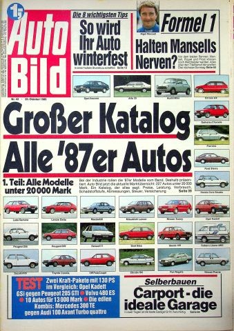 Auto bild 1986 - 43/1986,