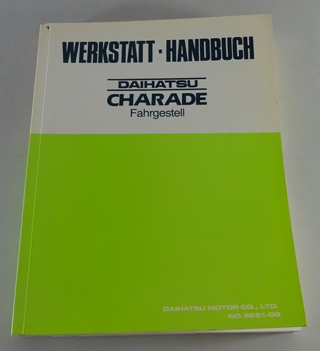 Werkstatthandbuch daihatsu - werkstatthandbuch,